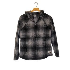 The North Face Women’s Crescent Hooded Pullover Heritage Plaid Size M